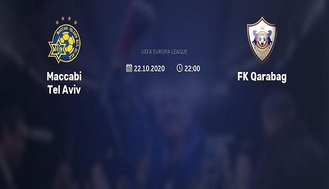 Soi kèo bóng đá trận Maccabi Tel Aviv vs Qarabag, 2h00 – 23/10/2020
